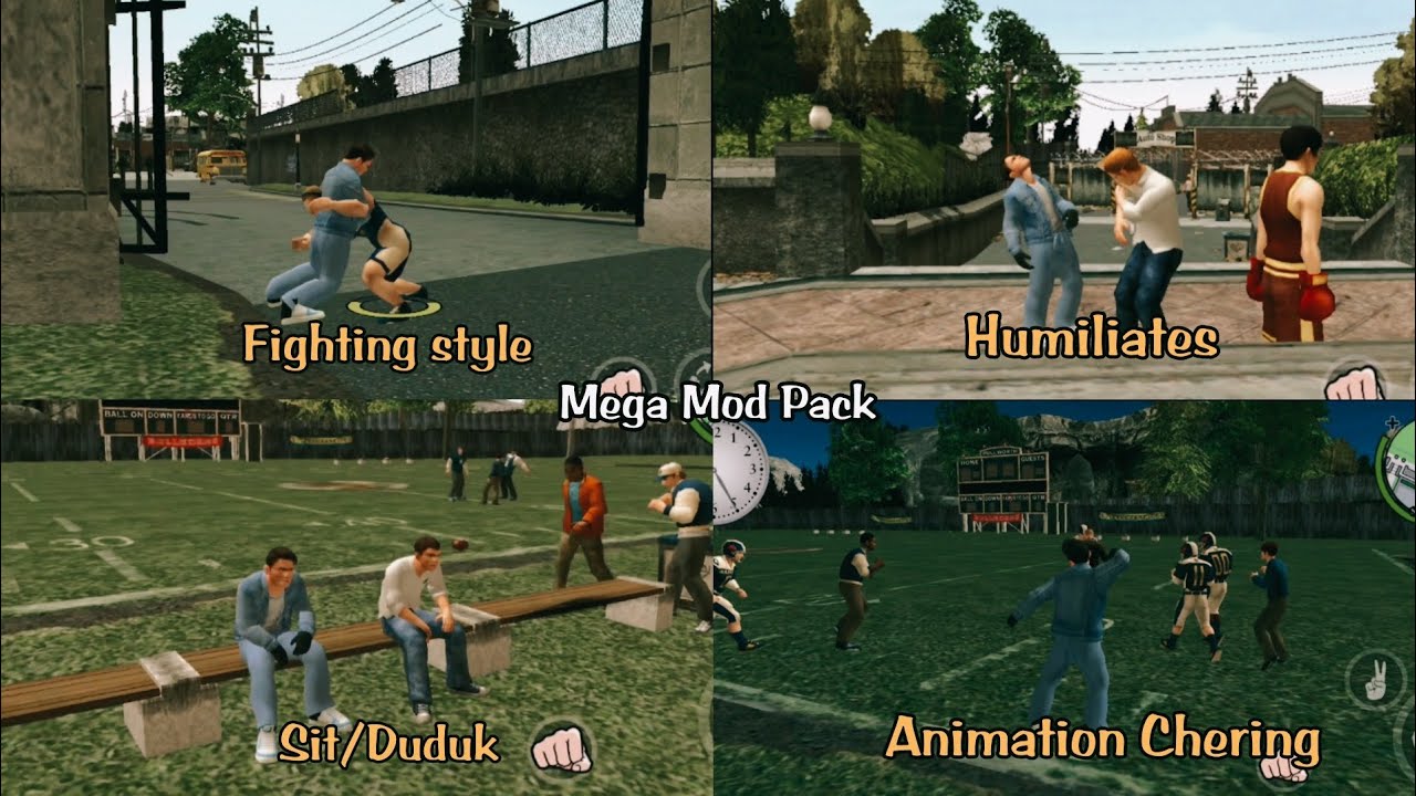 Mega mod pack V2 Bully AE - YouTube