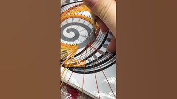 So satisfying to push in the pins! #bobbinlace #artisan #bobbinlacepattern #satisfying #asmr