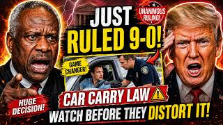 BREAKING: Supreme Court 9-0 Vehicle Carry Ruling Changes Gun Owner Rights