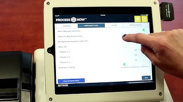 ProcessNow Register Demo — Settings