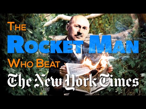 Robert Goddard Ignored The Mainstream Media and Created Space Travel