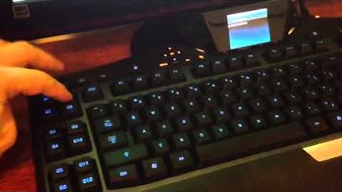 Logitech G19 - MR key don