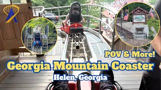 Hitting Max Speeds on the Georgia Mountain Coaster 🎢