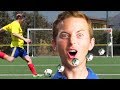 Ned Tries Famous Soccer Trick Shots • The Try Vlog