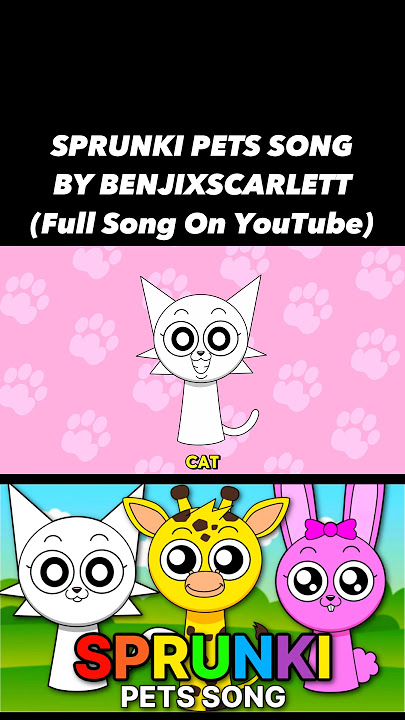 Incredibox Sprunki Pets Theme Song Animated  🎶