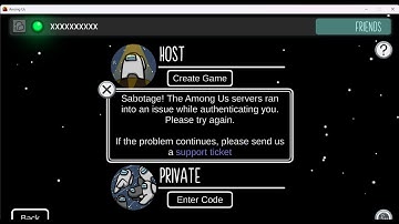 How to fix among us error "sabotage we couldn
