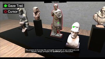 Eye&Head:Synergetic Eye and Head Movement for Pointing and Selection