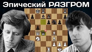 Феерическая Атака Во Французской! 💖 О.романишин - В.иванчук ♟ Шахматы