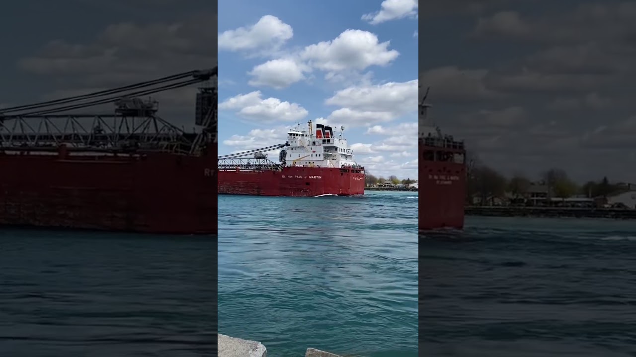 Rt Hon Paul J Martin North Bound onto LakeHuron / Bluewater Bridge / Port Huron, Michigan