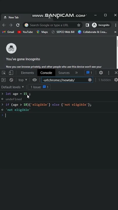 JavaScript shortcut to if else - YouTube