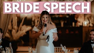 A Brides Wedding Speech To A Groom (From A Wedding Planner)