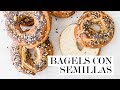 Bagels con semillas | Cravings Journal español