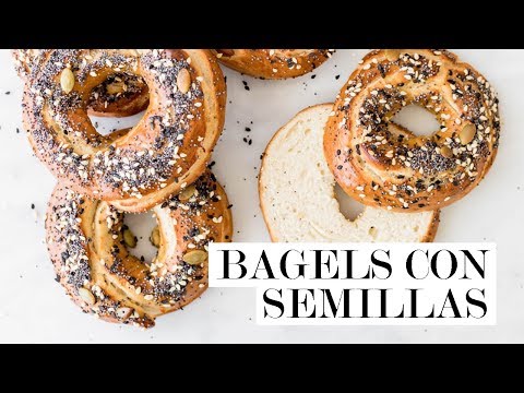 Video: Bagels Con Semillas De Amapola