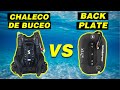 Chaleco de Buceo vs Back Plate ¿¿CUÁL ES MEJOR PARA TI??