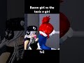 Bacon girl vs the toxic e girl 1v2 elevator match |roblox #roblox #rblx #edits #robloxedit