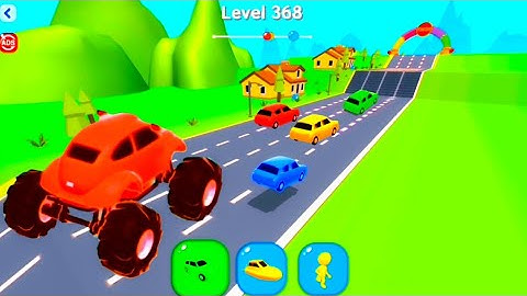 Shape-shifting All Levels Mobile Gameplay Walkthrough iOS,Android Pro Race Game (Level 460-463)