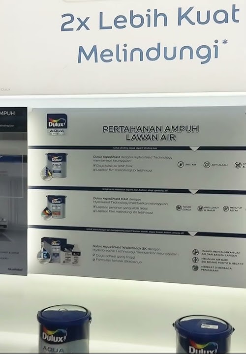 DULUX AQUASHIELD AMPUH ATASI KEBOCORAN