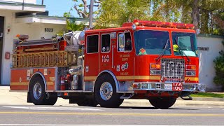 LACoFD Engine 160 responding