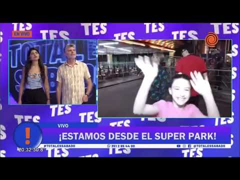 Caro Martínez desde el Super Park!