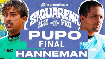Samuel Pupo vs Eli Hanneman | Banco do Brasil Saquarema Pro presented by Corona Cero 2025 - FINAL