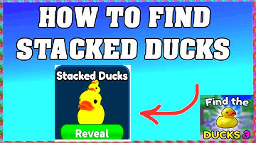 How To Find Stacked Ducks in FIND THE DUCKS 3 ROBLOX 🦆 [walkthrough]