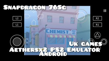 Sim Chemist | Aethersx2 PS2 Emulator | Android Snapdragon 765G | Gameplay