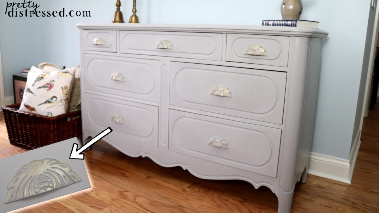 Using Gilding Wax To Bling Your Painted Furniture YouTube