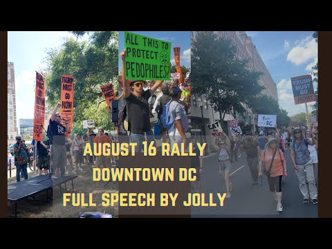 FULL SPEECH FROM AUGUST 16 RALLY IN DC