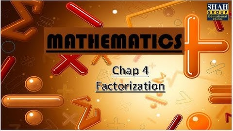 IX MATHEMATICS: MCQs Of  CHAPTER  : FACTORIZATION Test Link Is mentioned Below!