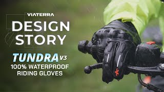 Tundra V3 Waterproof Riding Gloves | ViaTerra Design Story