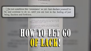 How to Shift Your Focus Away from Lack (Neville Goddard’s Way)