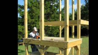 A slideshow of building a wooden swingset. The Kids sure do enjoy it.