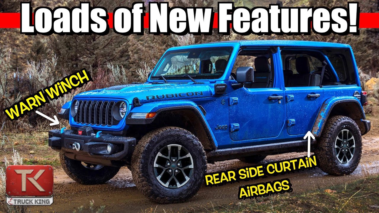 2024 Jeep Wrangler Updates - New Winch, Airbags, Axles & More! - YouTube