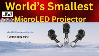 This Tiny MicroLED Projector Could Power the Future of AR Glasses 🤯