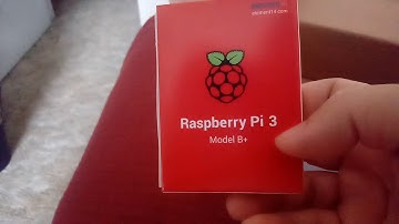 Raspberry Pi 3 B+ unboxing