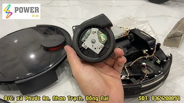 Hướng Dẫn Thay Quạt Hút Cho Robot Xiaomi Mijia Gen 2 ( Mijia Mop P )