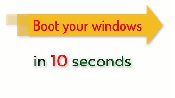 How to fast start your Computer Laptop Windows 7/8/10 trick startup windows faster