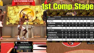 Nba 2K19 Comp Stage My First Comp Stage Gameplay 5K Against Old Buddy Tryhards