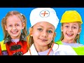 Детские песни про профессии от Майи и Маши