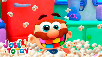 Cuentos Infantiles Totoy | José Totoy Lluvia De Palomitas!!! En Español Muy divertido :)