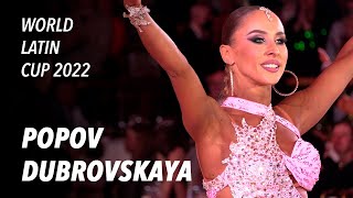 Mikhail Popov - Anastasia Dubrovskaya | Jive | World Latin Cup 2022