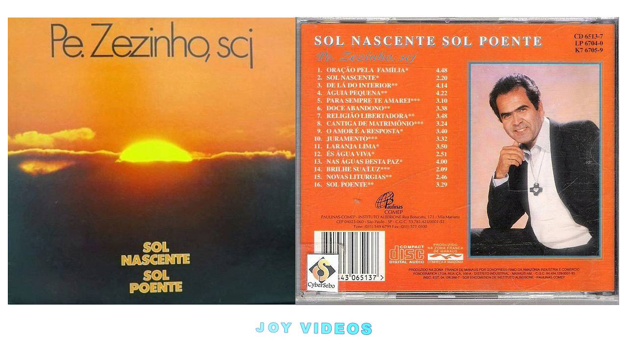 padre zezinho sol nascente sol poente