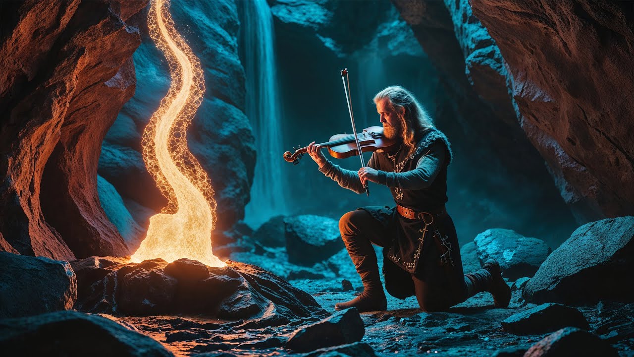 Viking Whispers: The Violin’s Hymn in Forgotten Halls