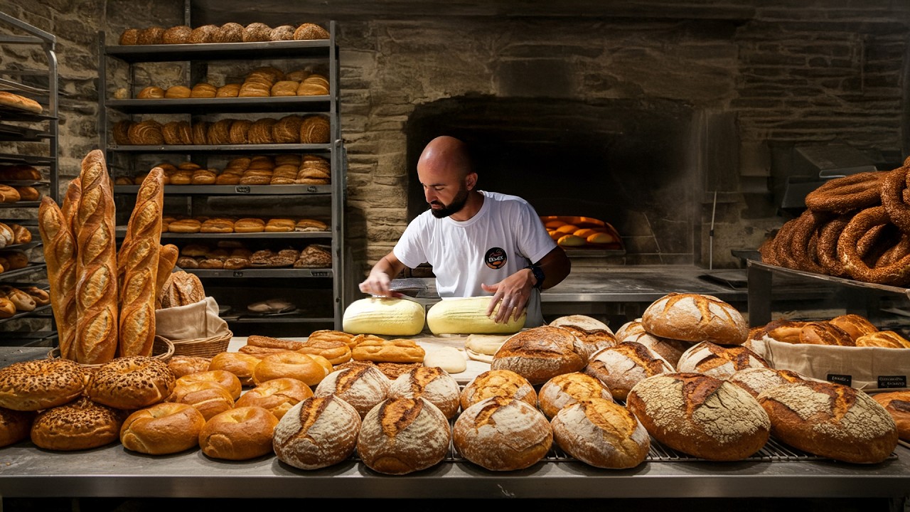 Legendary Artisan Breads! Inside a Turkish Bakery with a Skilled Baker