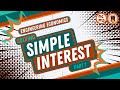 Solving Simple Interest Part 1 of 3