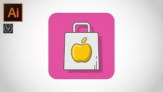 Adobe illustrator CC Tutorial - How to make an Online Shopping Icon Design Adobe illustrator CC Tutorial - How to make an Online Shopping Icon Design