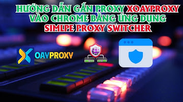 XoayProxy | HƯỚNG DẪN GẮN PROXY VÀO CHROME BẰNG ỨNG DỤNG SIMLPE PROXY SWITCHER