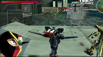 Mobile Suit Gundam VS Gundam Next Plus PSP Gameplay (PPSSPP) (Gundam Spiegel)