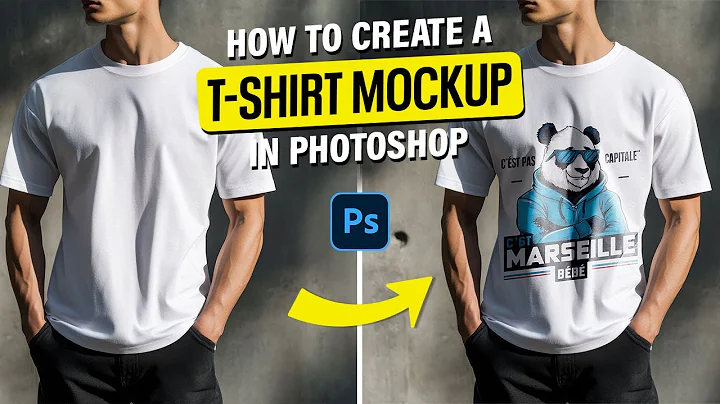 How to Create a T-Shirt Mockup in Adobe Photoshop | Photoshop Tutorial 2025 | Am Graphix