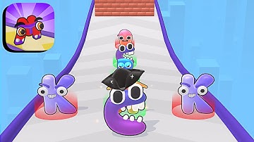 Alphabet: Epic Rush ​- All Levels Gameplay Android,ios (Levels 5-7)